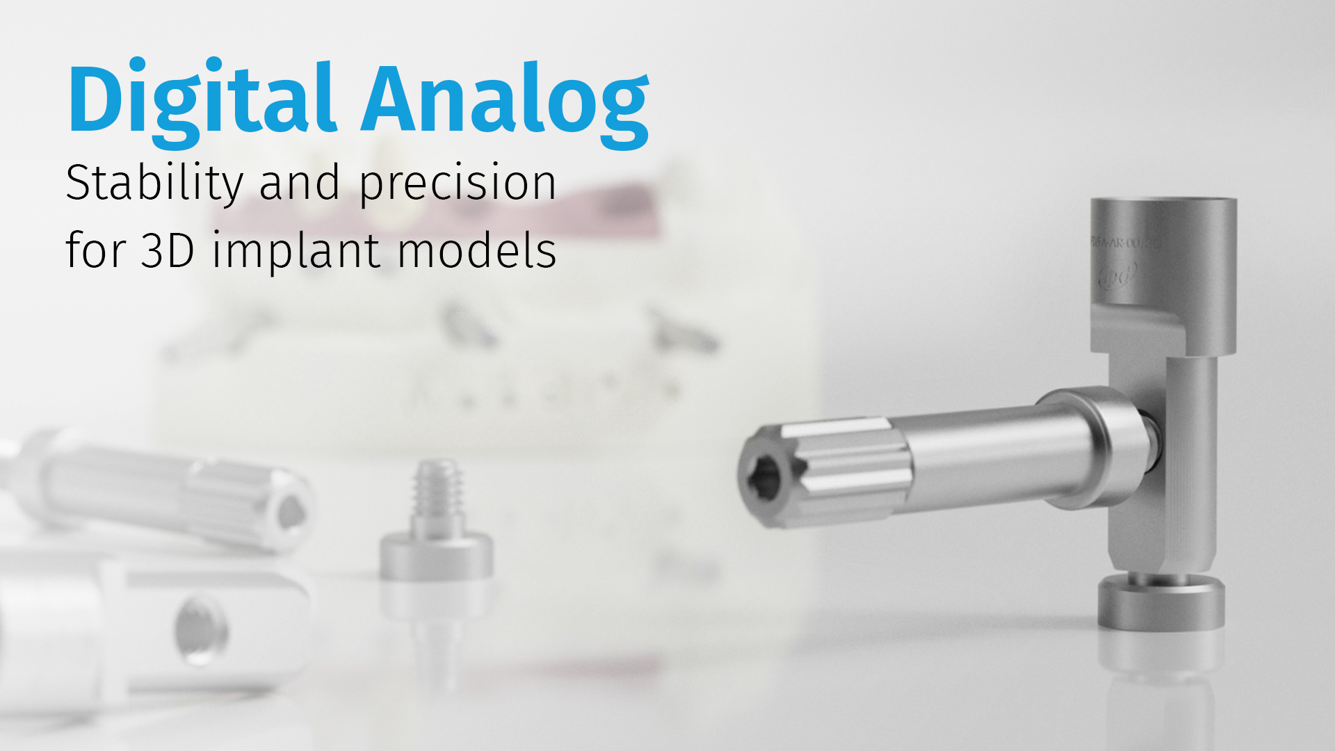 Digitální analogy IPD pro 3D tisk modelů